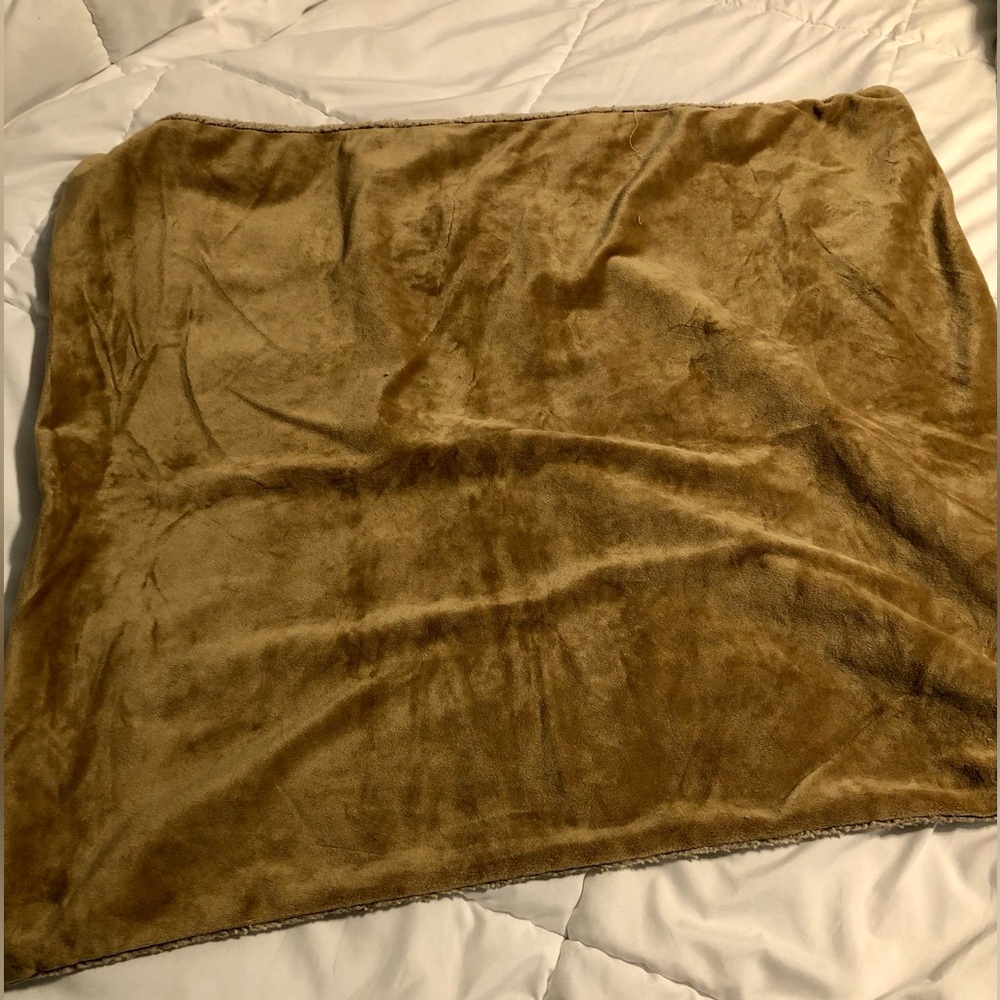 Buy Buy Baby - Suede Brown Baby Blanket